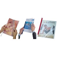 DURABLE Peigne à relier, A4, épaisseur: 6 mm, transparent