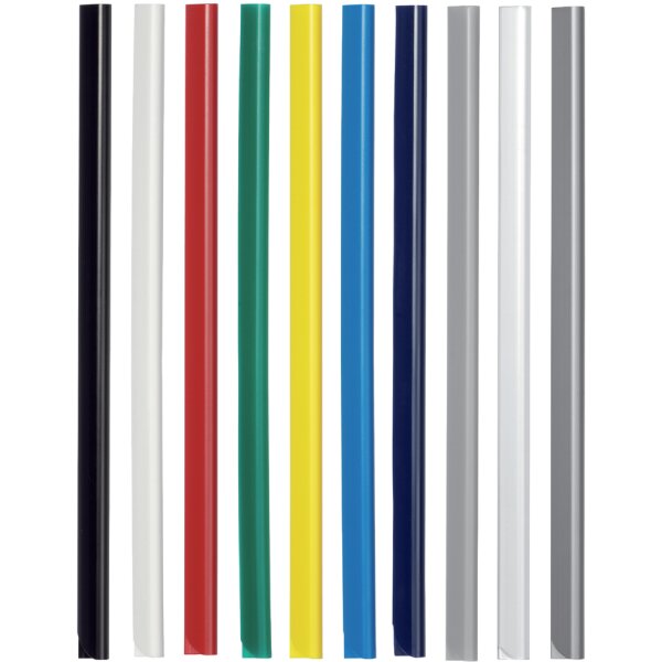 DURABLE Klemmschiene, DIN A4, Füllhöhe: 6-9 mm, schwarz