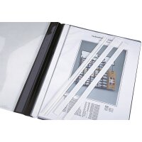 DURABLE Abdeckschienen, für DIN A4 Format, weiss