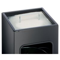 DURABLE Corbeille à papier METAL, avec cendrier,...