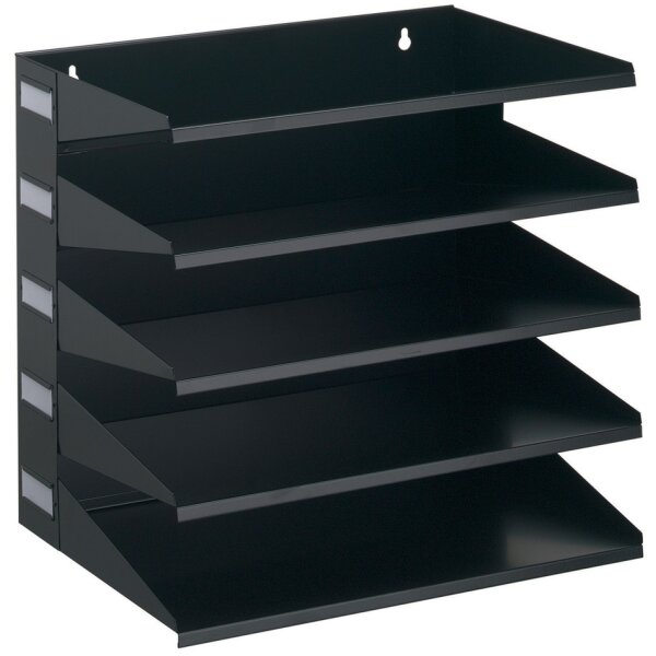 DURABLE Station de tri Business, 5 compartiments, noir