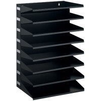 DURABLE Station de tri Business, 8 compartiments, noir