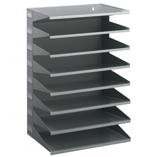 DURABLE Station de tri Business, 8 compartiments, gris