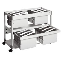 DURABLE Hängemappen-Wagen SYSTEM File Trolley 200...