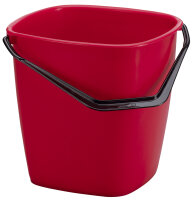 DURABLE Seau de ménage BUCKET, 9,5 litres, rouge