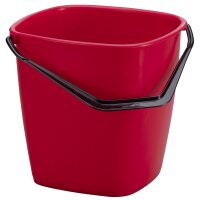 DURABLE Seau de ménage BUCKET, 9,5 litres, rouge