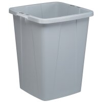DURABLE Abfallbehälter DURABIN 90, quadratisch, grau