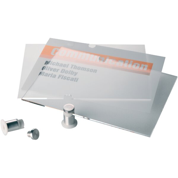 DURABLE Folien CRYSTAL SIGN refill für Türschild 4826