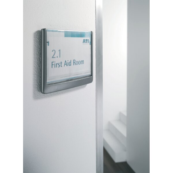 DURABLE Türschild CLICK SIGN, (B)149 x (H)148,5 mm, weiss