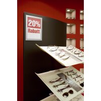 DURABLE Magnetrahmen DURAFRAME, DIN A5, silber, Grosspackung