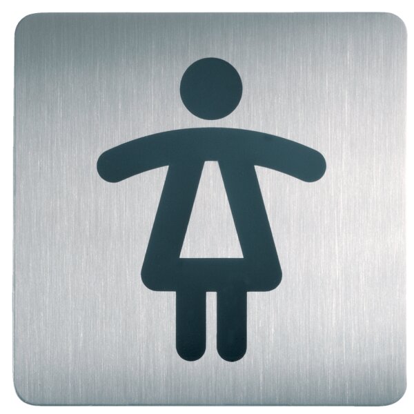 DURABLE Piktogramm PICTO "WC Herren", quadratisch