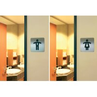 DURABLE Piktogramm PICTO "WC Herren", quadratisch