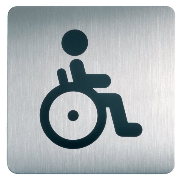 DURABLE Piktogramm PICTO "WC", quadratisch