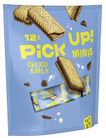 PiCK UP! Keksriegel "Choco & Milch minis",...