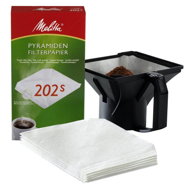 Melitta Pyramidenfiltertüten 202s für Gastronomie-Maschinen