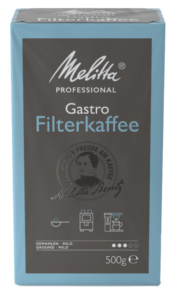 Melitta Café Gastro Röstkaffee mild, moulu