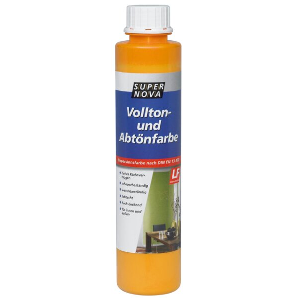 SUPER NOVA Vollton- und Abt&ouml;nfarbe, apfelgr&uuml;n, 750 ml