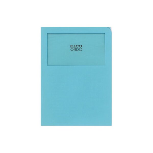 ELCO Dossier dorgan. Ordo A4 29469.31 s. lignes, bleu 100 pi&egrave;ces