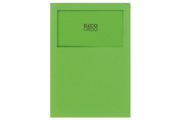 ELCO Dossier dorgan. Ordo A4 29469.62 s. lignes, vert 100 pièces