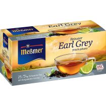 Messmer Schwarzer Tee "Earl Grey", 25er Packung