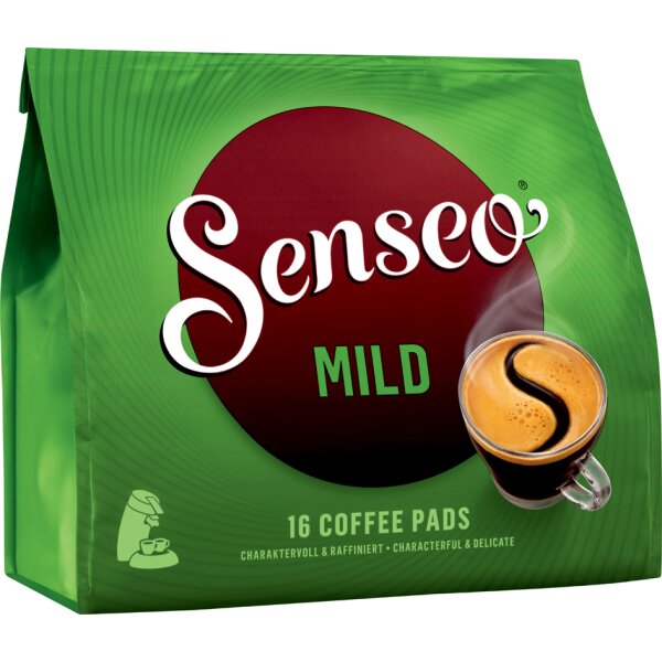 Senseo Dosette de café DOUX, paquet de 16