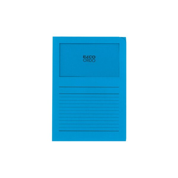 ELCO Dossier dorgan. Ordo A4 29489.32 classico, bleu int. 100 pi&egrave;ces