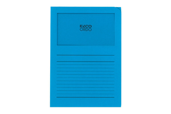 ELCO Organisationsmappe Ordo A4 29489.32 classico, int.blau 100 Stück
