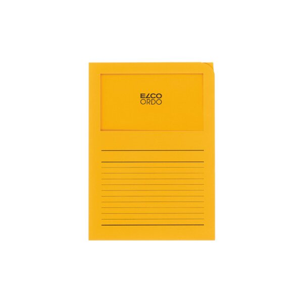 ELCO Organisationsmappe Ordo A4 29489.42 classico, goldgelb 100 Stück
