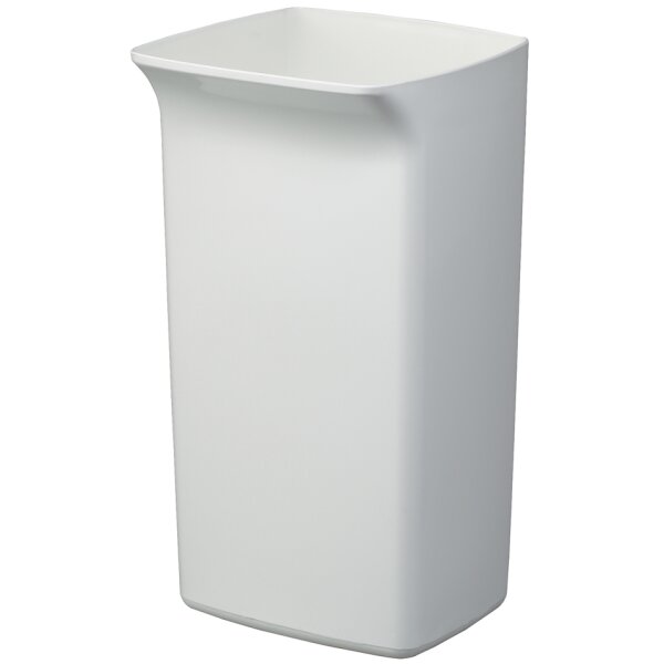DURABLE Couvercle DURABIN FLIP LID SQUARE 40, blanc/rouge
