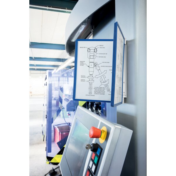 DURABLE Système de présentation VARIO MAGNET wall 5, kit