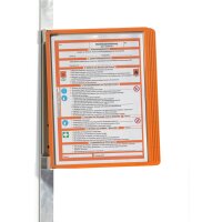 DURABLE Sichttafelsystem VARIO MAGNET WALL 5, Set, orange
