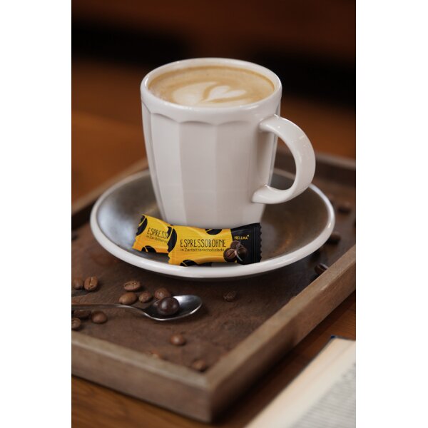 HELLMA Espresso-Bohnen in Zartbitterschokolade, Geniesserbox