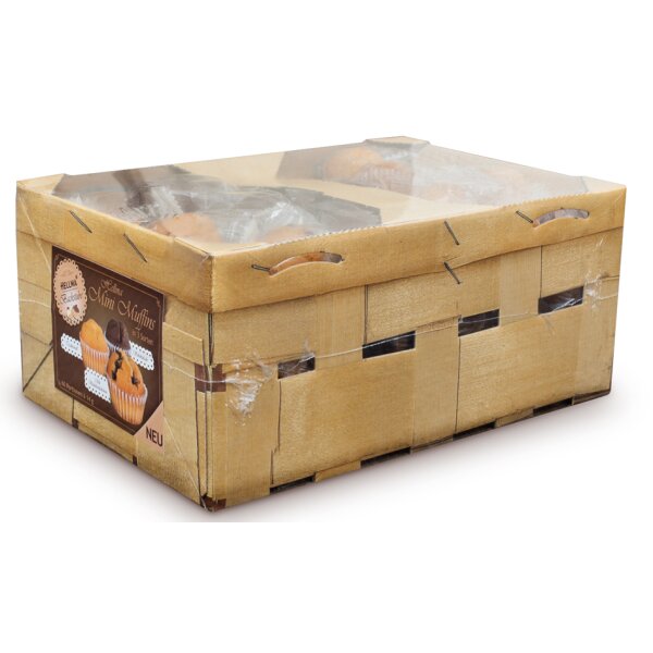 HELLMA Mini Muffins sortiert, 60er Karton