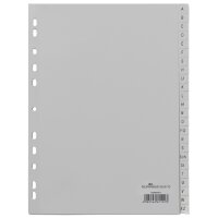 DURABLE Kunststoff-Register, A-Z, A4, überbreit,...