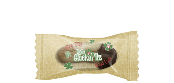 HELLMA Schokoladen-Keks "Glückspilze", im Karton