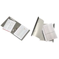 DURABLE Heftstreifen Flexifix, selbstklebend, weiss