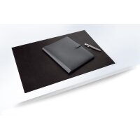 DURABLE Sous-main cuir, 650 x 450 mm, noir