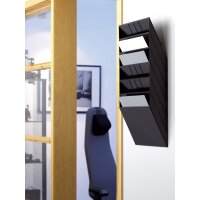 DURABLE Wand-Prospekthalter-Set "FLEXIBOXX 6", A4, 6 Fächer