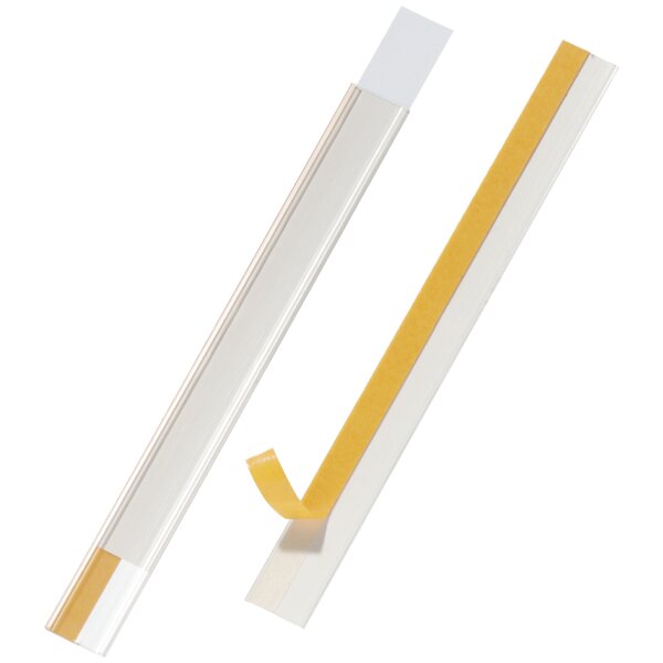 DURABLE Porte-&eacute;tiquette SCANFIX, autocollant, (L): 200 mm