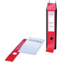 DURABLE Etiquette pour dos de classeur ORDOFIX, noir