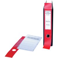 DURABLE Ordnerrücken-Etiketten ORDOFIX, schwarz