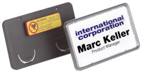 DURABLE Namensschild Clip-Card, mit Magnet, 75 x 40 mm