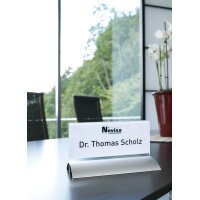 DURABLE Chevalet porte-nom DESK PRESENTER DE LUXE