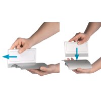 DURABLE Chevalet porte-nom DESK PRESENTER DE LUXE