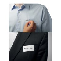 DURABLE Namens-Etiketten BADGEFIX, selbstklebend, 30 x 60 mm
