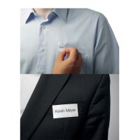 DURABLE Badge BADGEFIX, autocollant, 40 x 75 mm