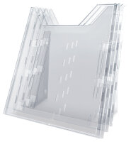 DURABLE Porte-brochures COMBIBOXX A4 set L, transparent