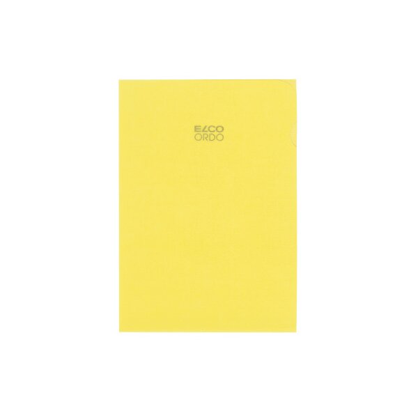 ELCO Dossier Ordo A4 29490.74 transparent, jaune 100 pièces