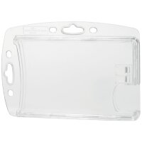 DURABLE Porte-badge double, rigide, avec encoche