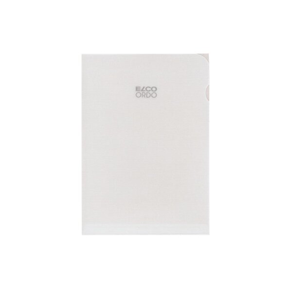 ELCO Sichtmappe Ordo A4 29490.14 transparent, weiss 100 Stück